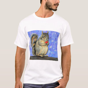 Eichhörnchenmalerei T-Shirt