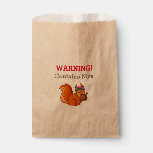 Eichhörnchenmantelle Allergie Geschenktütchen