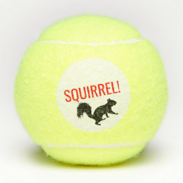 Eichhörnchentennis BallSet von 3 Tennisbälle