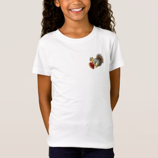 Eichhörnchenvalentine-T - Shirt (Vorderseite)