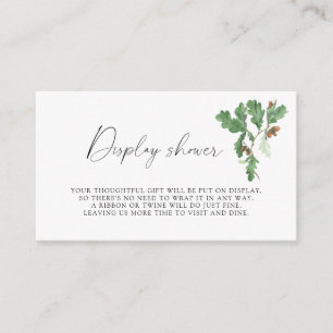 Eichhörner - Dusche anzeigen Begleitkarte