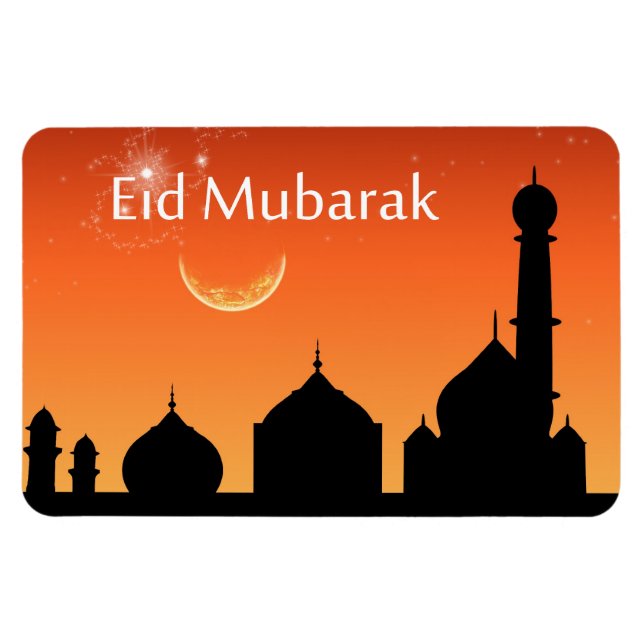 Eid Abend Sky - Flexible Magnet (Horizontal)