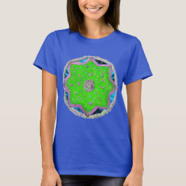 Eid al-Adha floral 8-spitze Stern T-Shirt