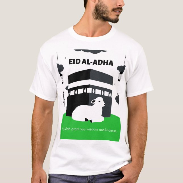 Eid Al adha zum Shirt Design (Vorderseite)
