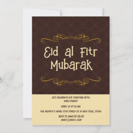 Eid al Fitr Celebration Einladung