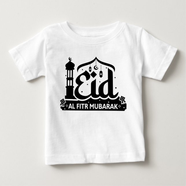 Eid Al Fitr Mubarak Baby T-shirt (Vorderseite)