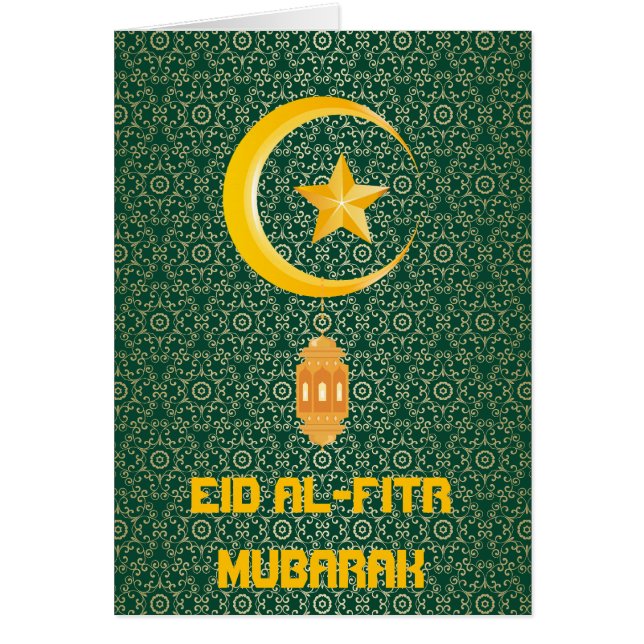 Eid al Fitr Mubarak Ramadan Kareem Moon Star (Vorne)
