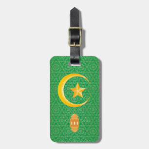 Eid al Fitr Mubarak Ramadan Kareem Moon Star Gepäckanhänger