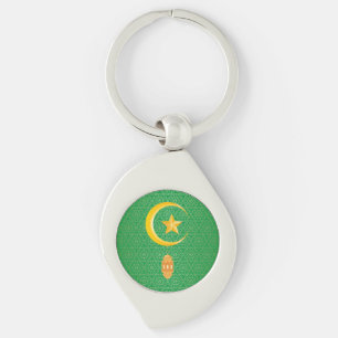 Eid al Fitr Mubarak Ramadan Kareem Moon Star Schlüsselanhänger