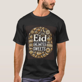Eid Al Fitr Süßigkeiten Celebration Tshirt für Män