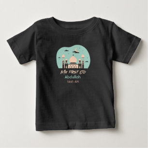 Eid baby my first Eid Personalize T-shirt
