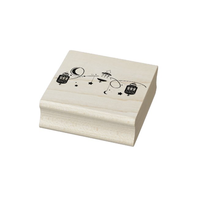 Eid-Briefmarke Gummistempel (Stempel)