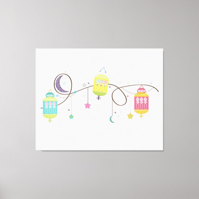 Eid Canvas Print Leinwanddruck (Vorderseite)