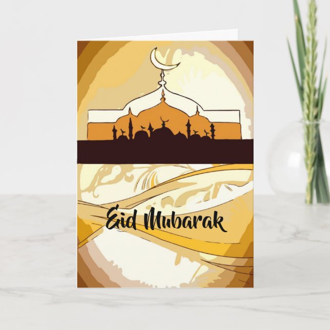 Eid Card Feiertagskarte (Vorderseite)