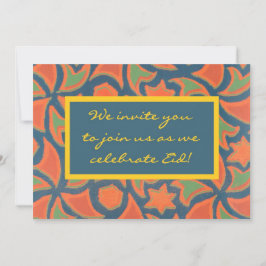 Eid Celebration Invitation - Traditionelles Design Einladung