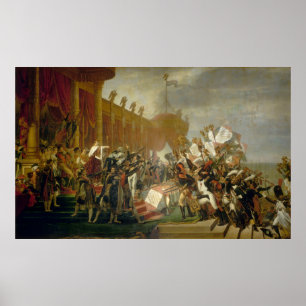 Eid der Armee an den Champs-Elysées Poster
