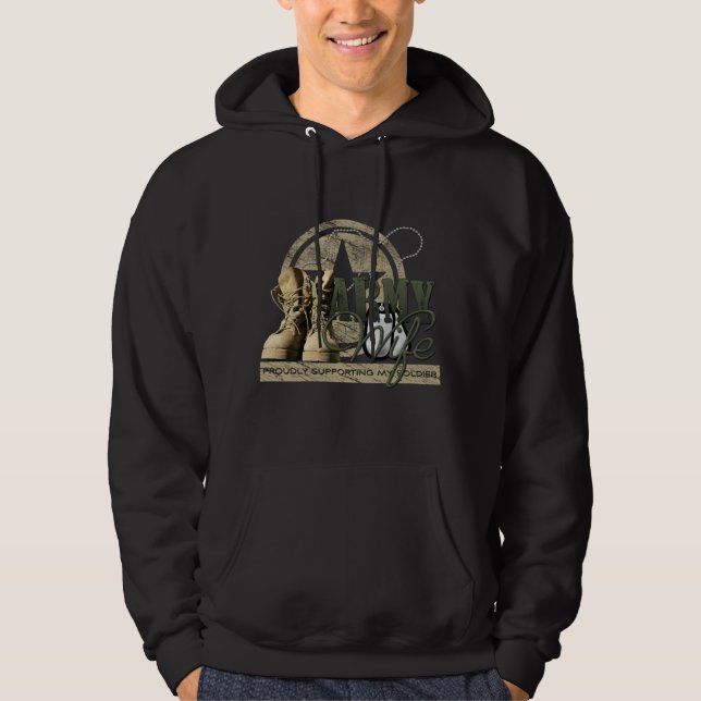 Eid der Ehefrau eines amerikanischen Soldaten Hoodie (Vorderseite)
