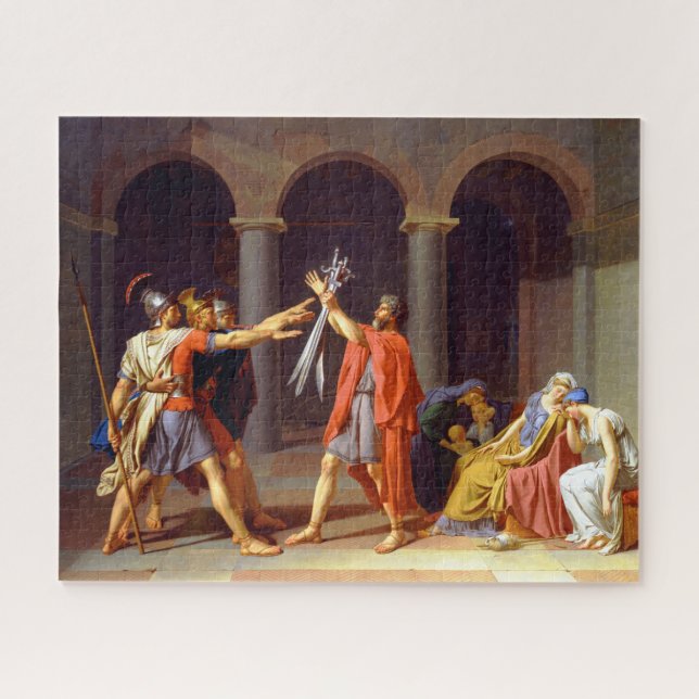 Eid des Horatii Jacques-Louis David (Horizontal)