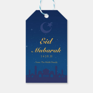 Eid-Geschenkanhänger mit goldenem islamischen Must Geschenkanhänger