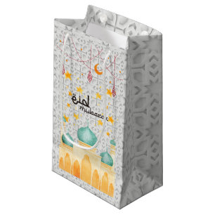 Eid Mubarak arabischen Ornament Kleine Geschenktüte