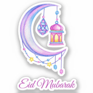Eid Mubarak Aufkleber