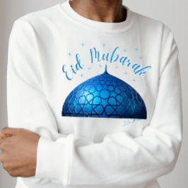 Eid Mubarak Blue Mosque T-Shirt