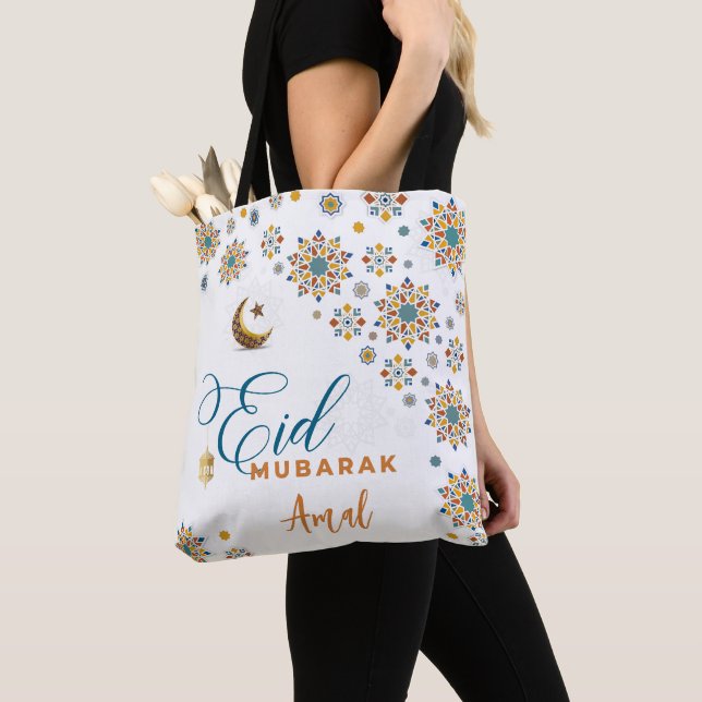 Eid Mubarak Calligrafy Celebration Muslim Tasche (Von Nahem)