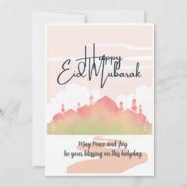 Eid Mubarak Card für junge Leute Feiertagskarte