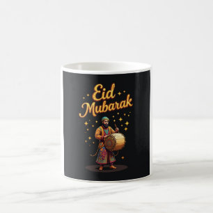 Eid Mubarak Drummer Celebration Art Kaffeetasse