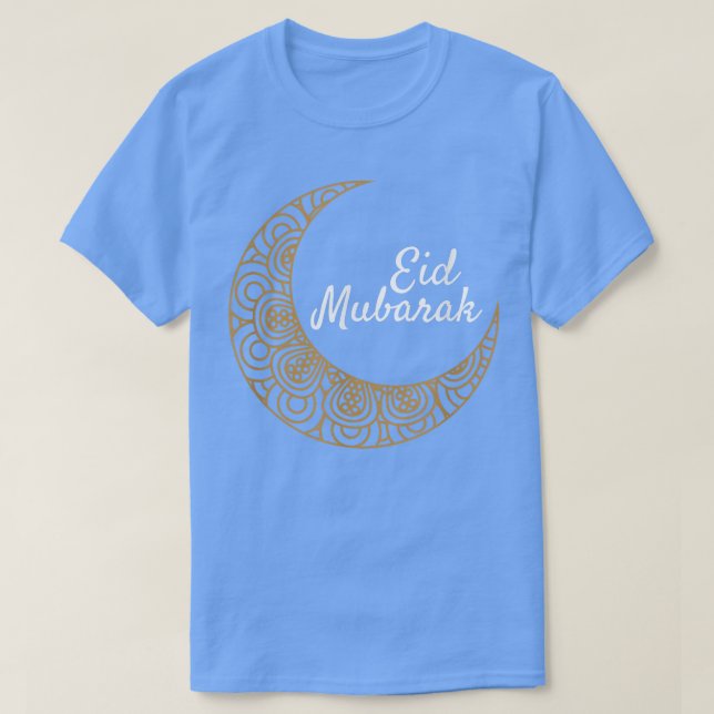 Eid Mubarak Eid Al Fitr Islamic Holidays Muslim Ha T-Shirt (Design vorne)