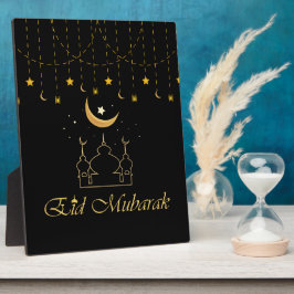 Eid Mubarak Eid Decorations Table Sign Fotoplatte