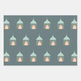 Eid Mubarak Eid Geschenkpapier Wrap Set 3