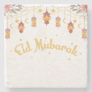 EID MUBARAK - EID MASON JAR STEINUNTERSETZER