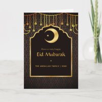 Eid Mubarak Familie Gruß
