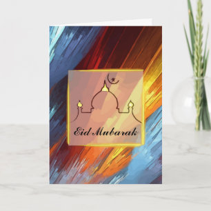 Eid Mubarak Feiertagskarte