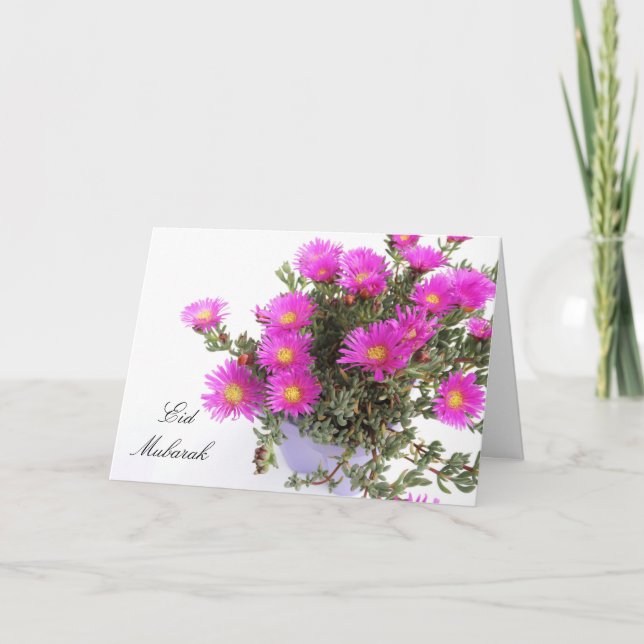 Eid Mubarak Feiertagskarte (Vorderseite)