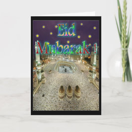 Eid Mubarak Feiertagskarte
