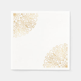 Eid Mubarak Golden Mandala Serviette