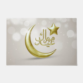 Eid Mubarak Goldmedaille Fußmatte