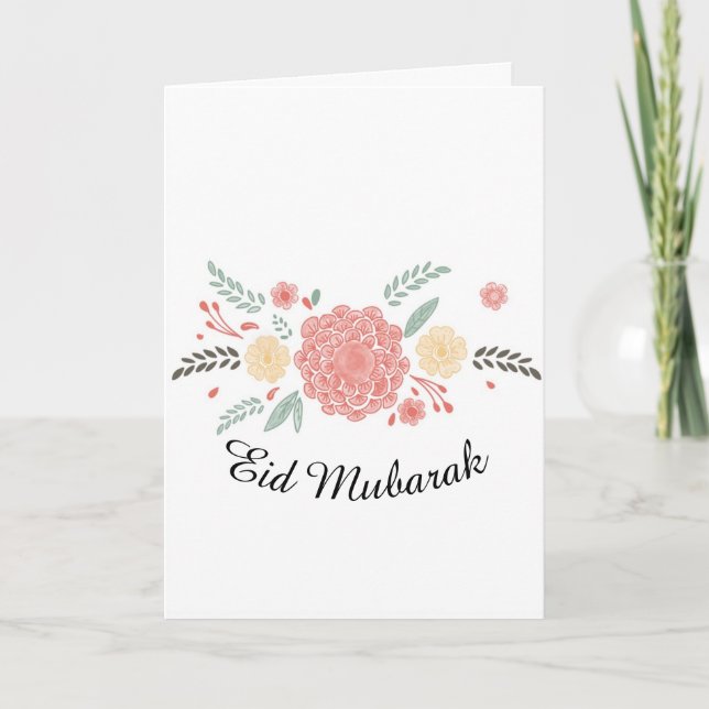 Eid Mubarak Karte (Vorderseite)