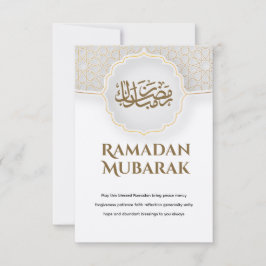 Eid Mubarak Karte mit Masjid