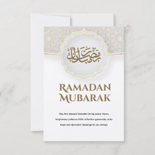 Eid Mubarak Karte mit Masjid