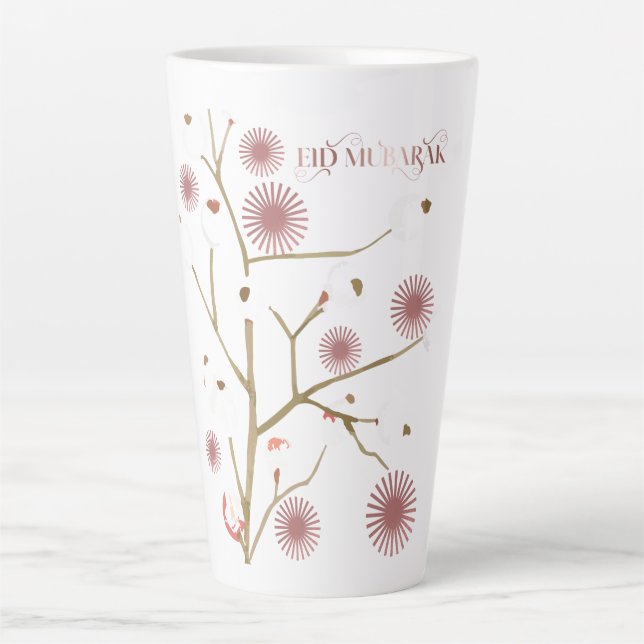 Eid Mubarak Latte Tasse - Ästhetische Sonnenbrille (Vorderseite)