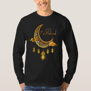 Eid Mubarak Moon Arabic Eid Alfitr T-Shirt
