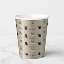 Eid Mubarak Paper Cup – Gold Kaaba & Masjid Nabawi