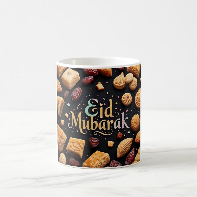 Eid Mubarak Sweet Deluxe Kaffeetasse (Mittel)