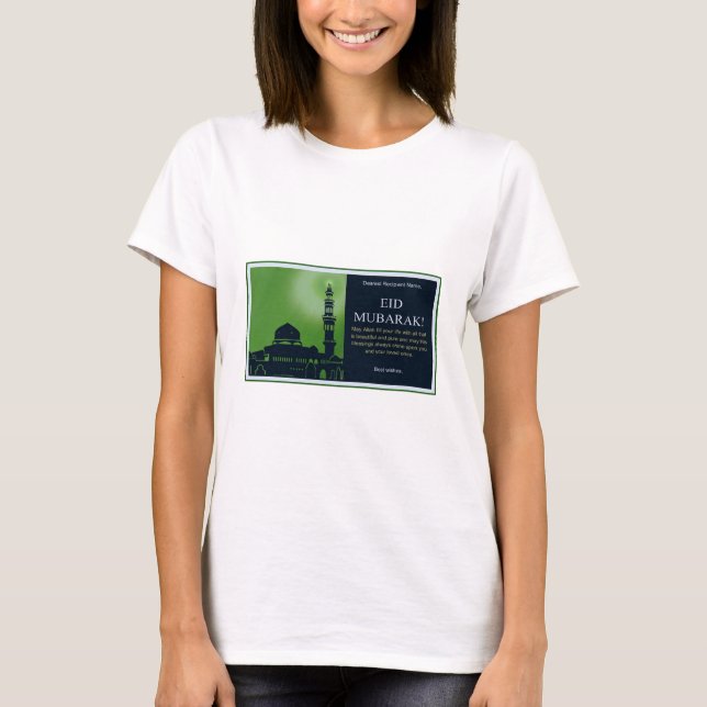 EID MUBARAK T-Shirt (Vorderseite)