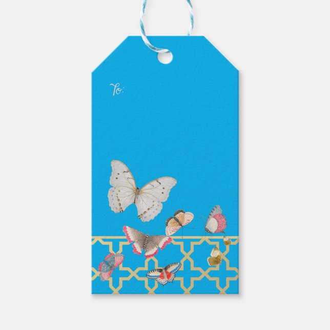 Eid Nowruz Mubarak Gift Tags Geschenkanhänger (Vorderseite)