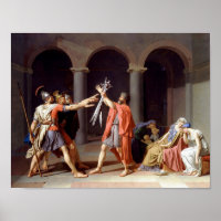 Eid of the Horatii - Jacques-Louis David -1786
