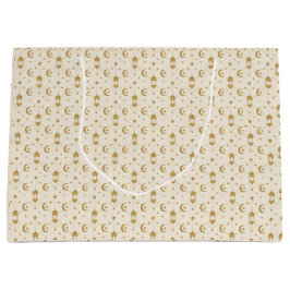  Eid or Ramadan Lanterns & Crescent Seamless  Große Geschenktüte